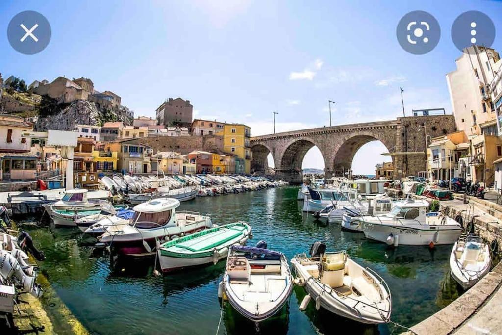 Апартаменти T2 Proximite Mer, Vallon Des Auffes Марсель Екстер'єр фото